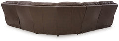 Dunleith 5-Piece Power Reclining Sectional - furniture place usa
