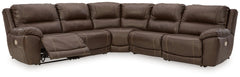 Dunleith 5-Piece Power Reclining Sectional - furniture place usa