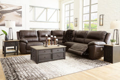 Dunleith 5-Piece Power Reclining Sectional - furniture place usa