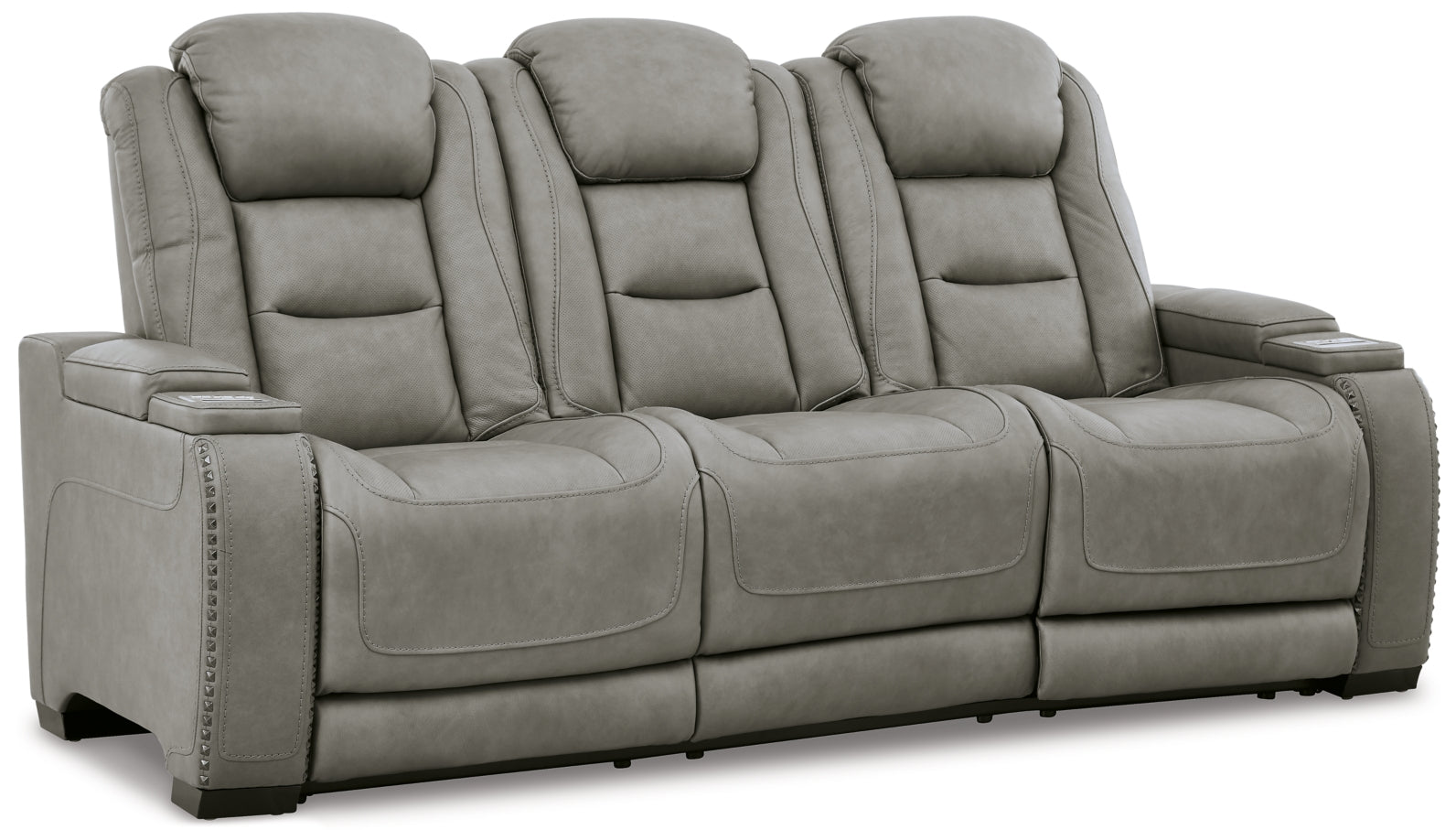 The Man-Den Sofa, Loveseat and Recliner - furniture place usa