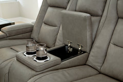 The Man-Den Sofa and Loveseat - furniture place usa