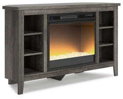 Arlenbry Corner TV Stand with Electric Fireplace - W275W5 - furniture place usa