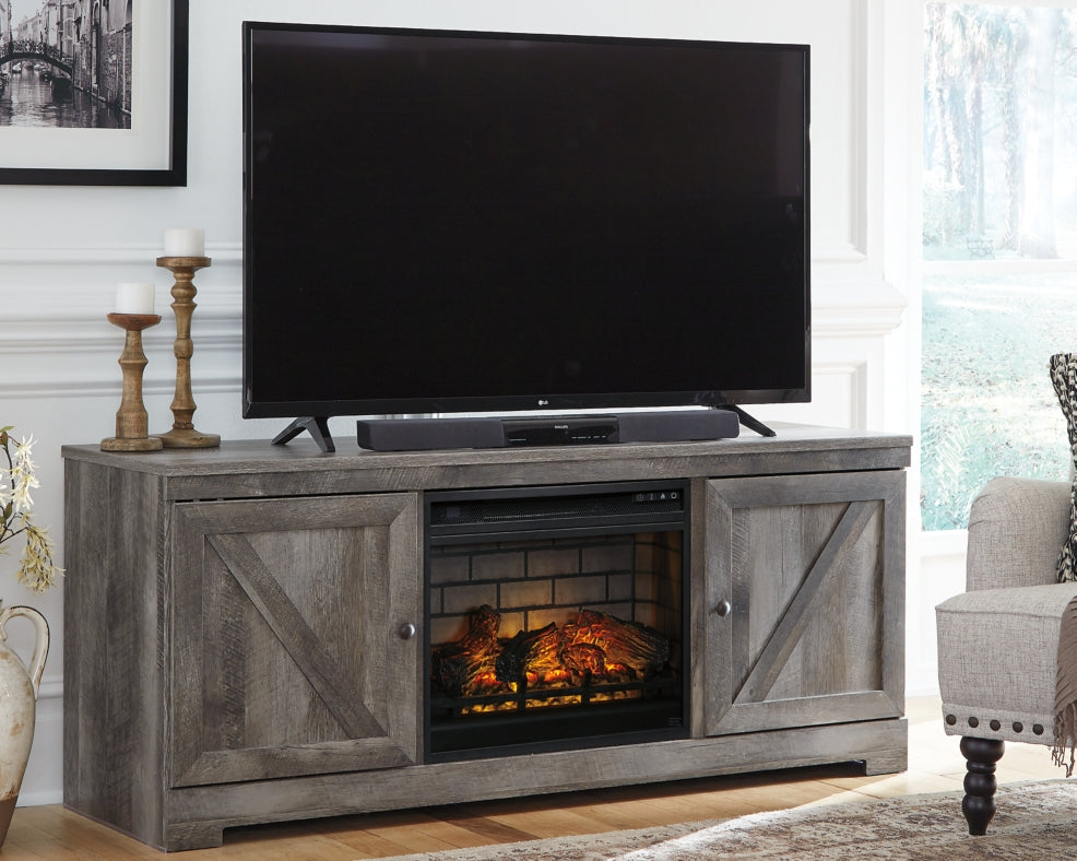 Wynnlow 63" TV Stand with Electric Fireplace - W440W9 - furniture place usa