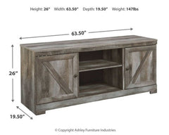 Wynnlow 63" TV Stand - furniture place usa