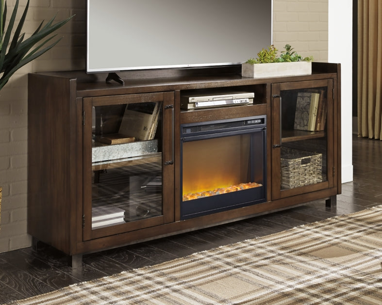 Starmore 70" TV Stand with Electric Fireplace - W633W4 - furniture place usa