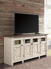 Bolanburg 74" TV Stand - furniture place usa