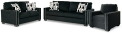 Gleston Sofa and Loveseat with Chair