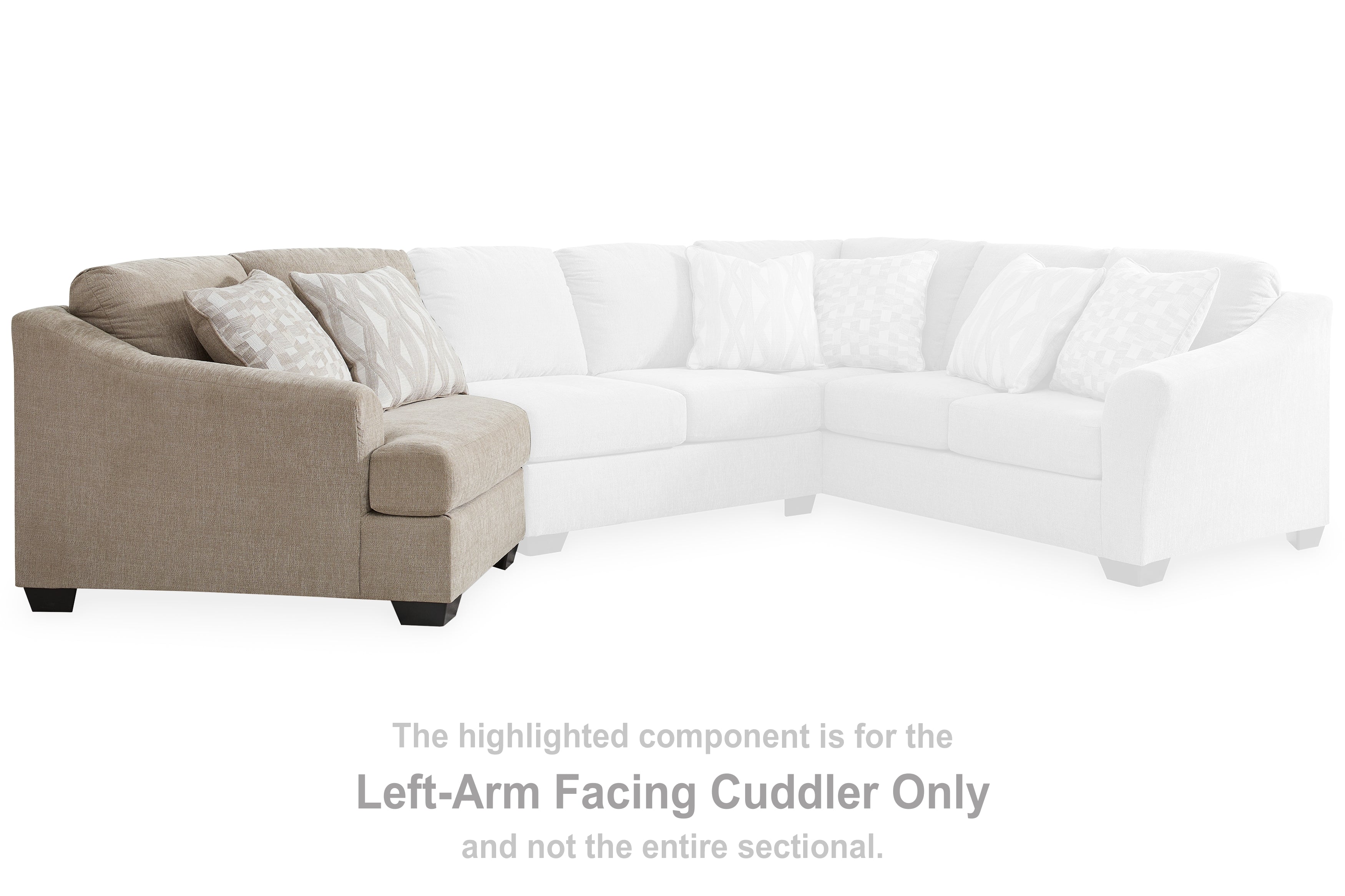 Brogan Bay Left-Arm Facing Cuddler