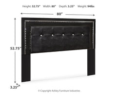 Kaydell King/California King Upholstered Panel Headboard