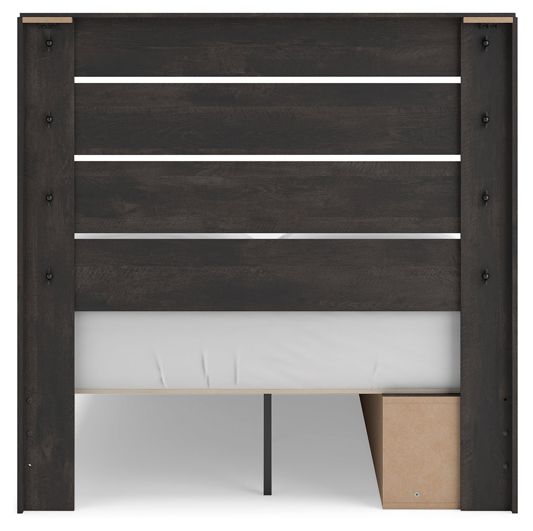 Hollivern Full Panel Storage Bed