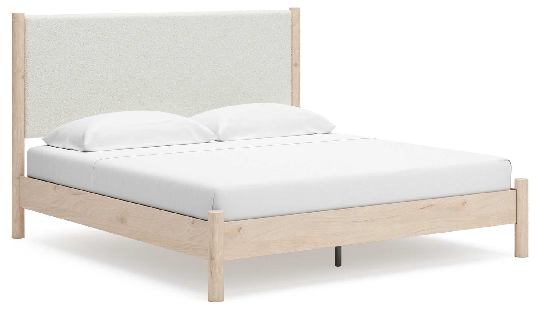 Cadmori King Upholstered Panel Bed