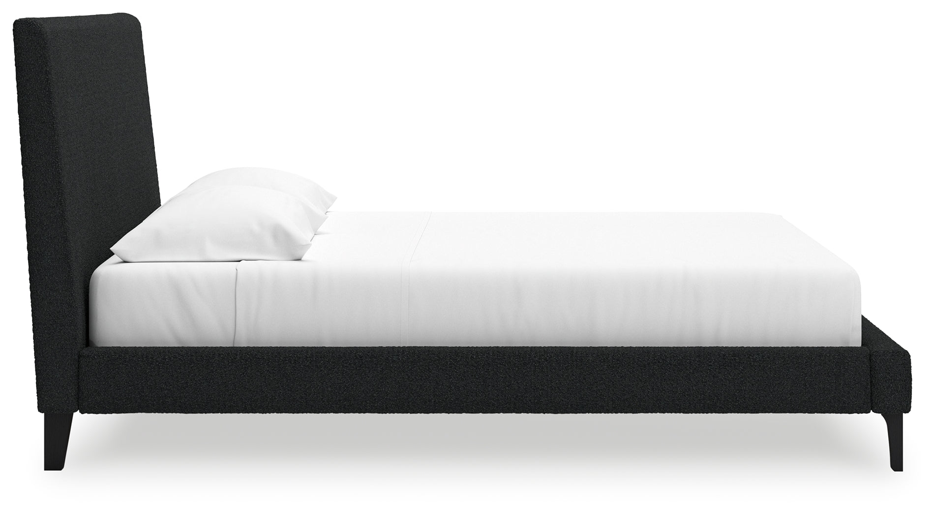 Cadmori King Upholstered Bed with Roll Slats