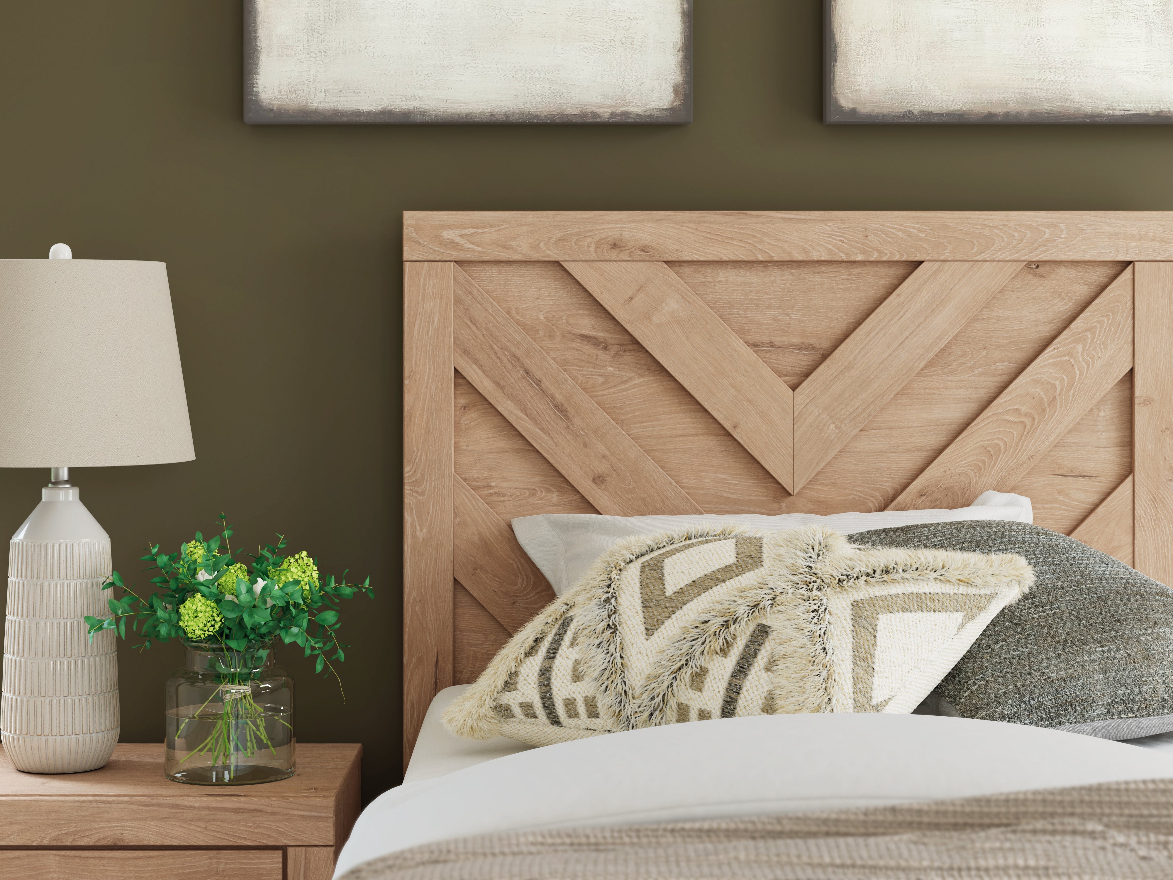 Sanginlane Twin Panel Bed