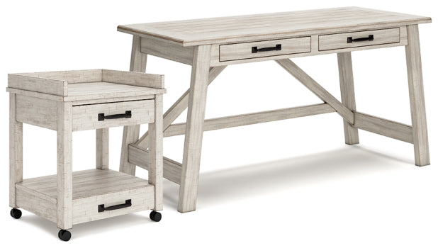 Carynhurst Home Office Desk and Printer Stand