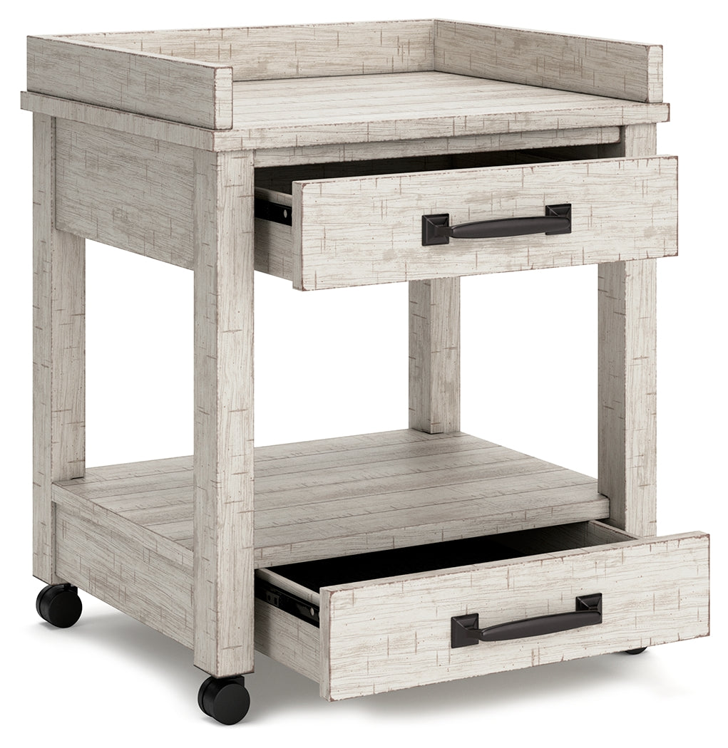 Carynhurst Home Office Desk and Printer Stand