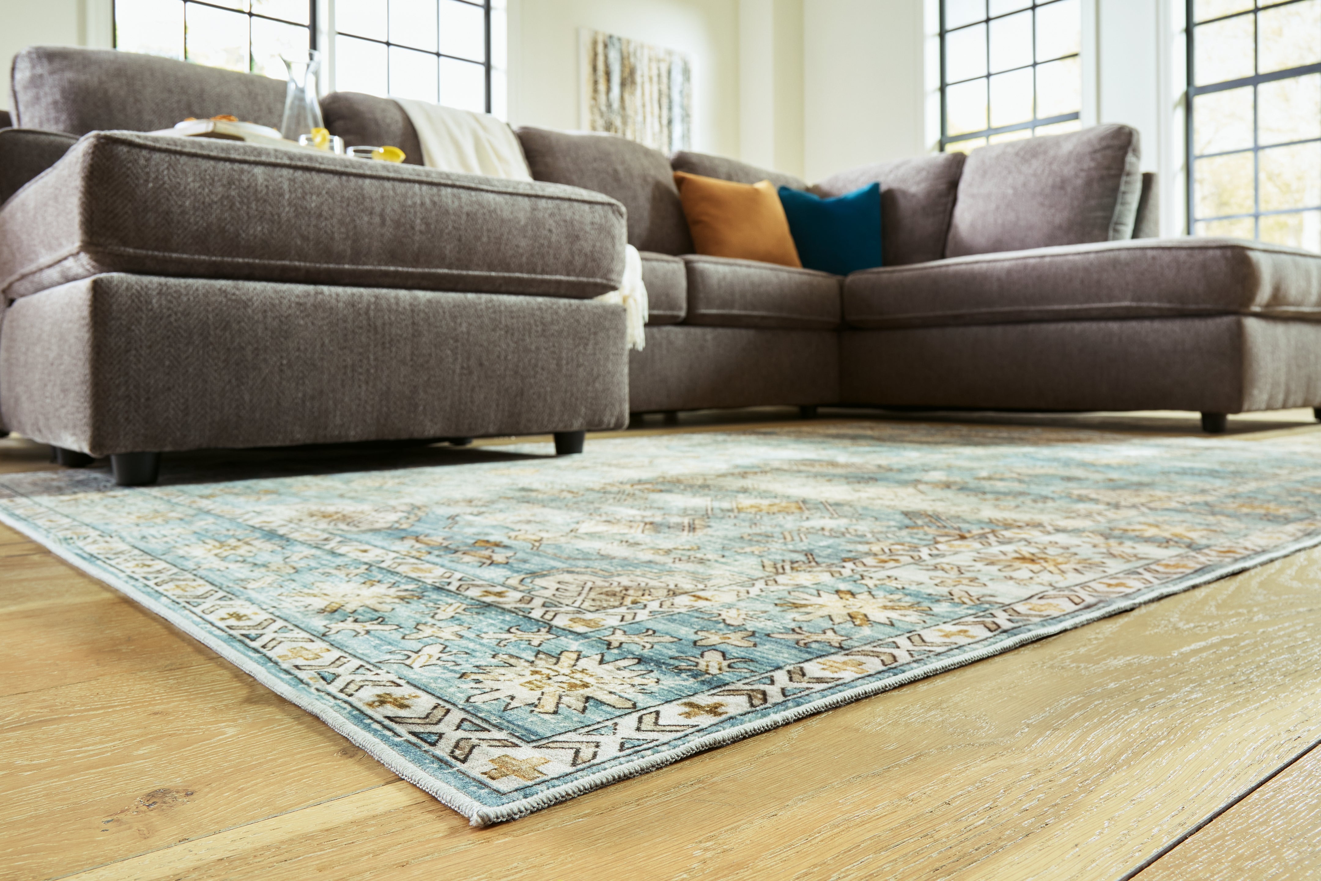 Harwins 8'1" x 10'1" Washable Rug
