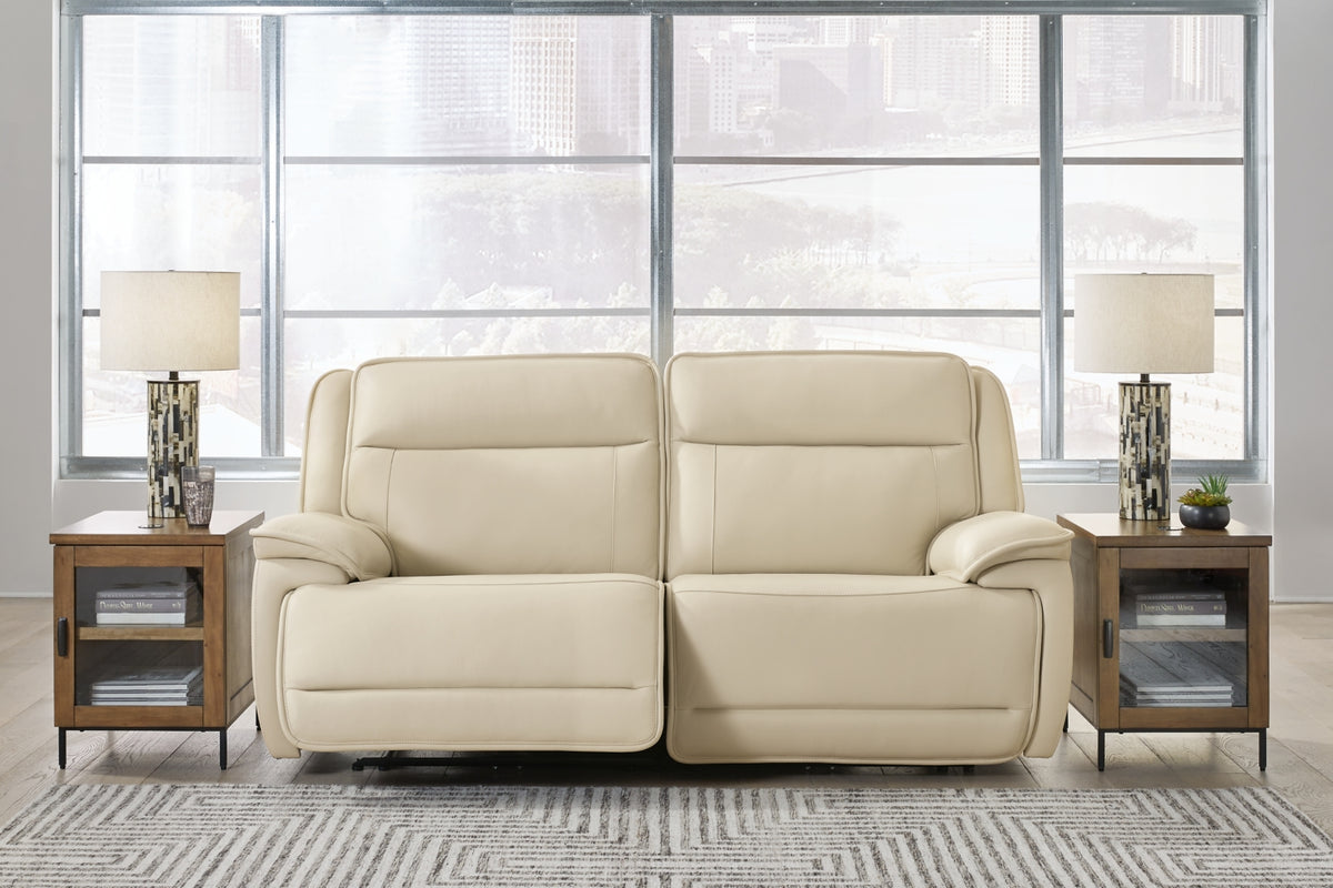 Double Deal 2-Piece Power Reclining Loveseat Sectional