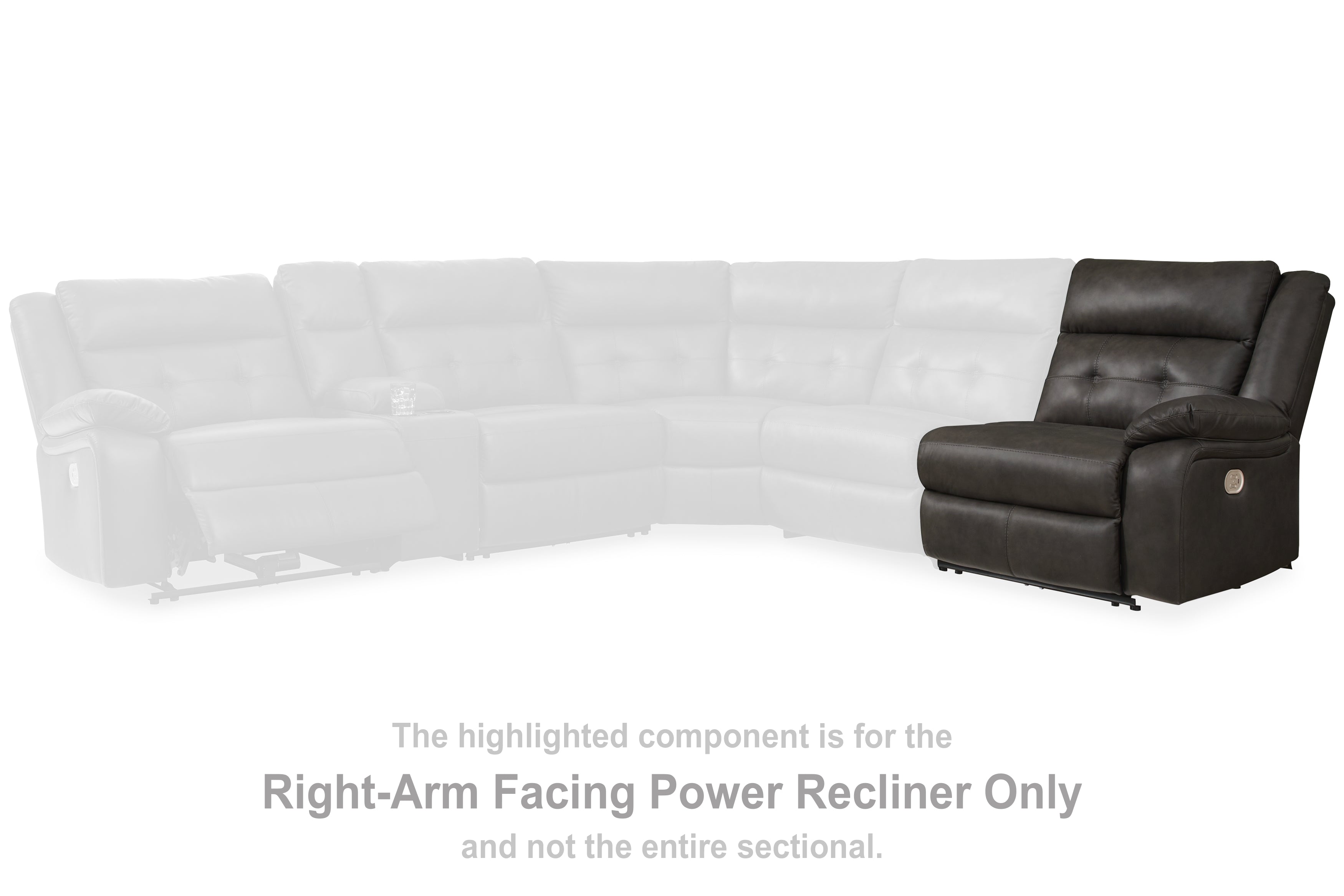 Mackie Pike Right-Arm Facing Power Recliner