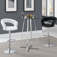 Zanella Silver Bar Table - furniture place usa