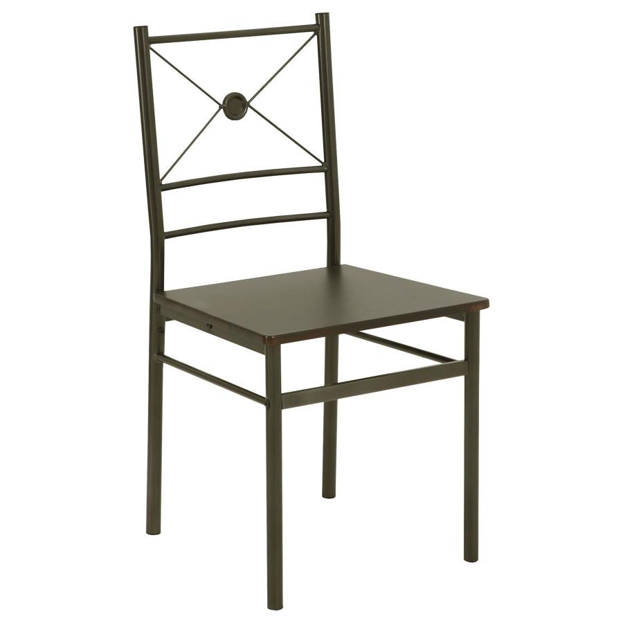 Anna Brown 5 Pc Dining Set - furniture place usa