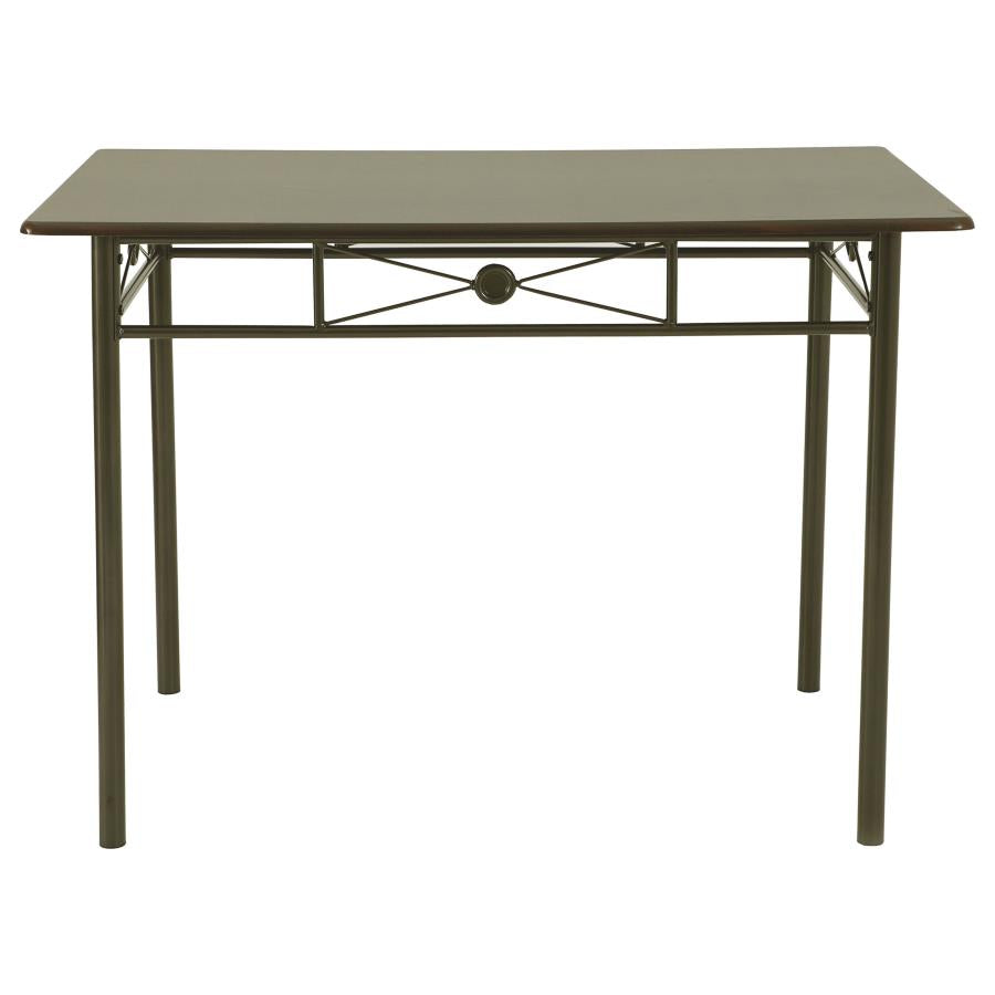 Anna Brown 5 Pc Dining Set - furniture place usa