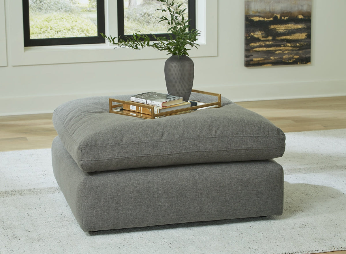Elyza 2-Piece Sectional with Ottoman - furniture place usa