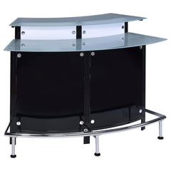 Keystone Black Home Bar - furniture place usa