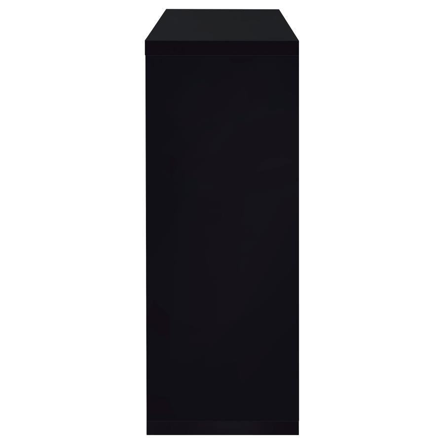 Prescott Black Home Bar - furniture place usa