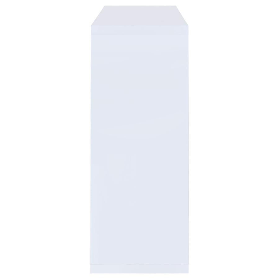 Prescott White Home Bar - furniture place usa