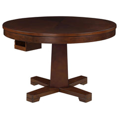 Marietta Brown Game Table - furniture place usa