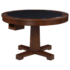Marietta Brown Game Table - furniture place usa