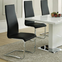 Montclair Black Side Chair - furniture place usa