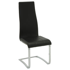 Montclair Black Side Chair - furniture place usa