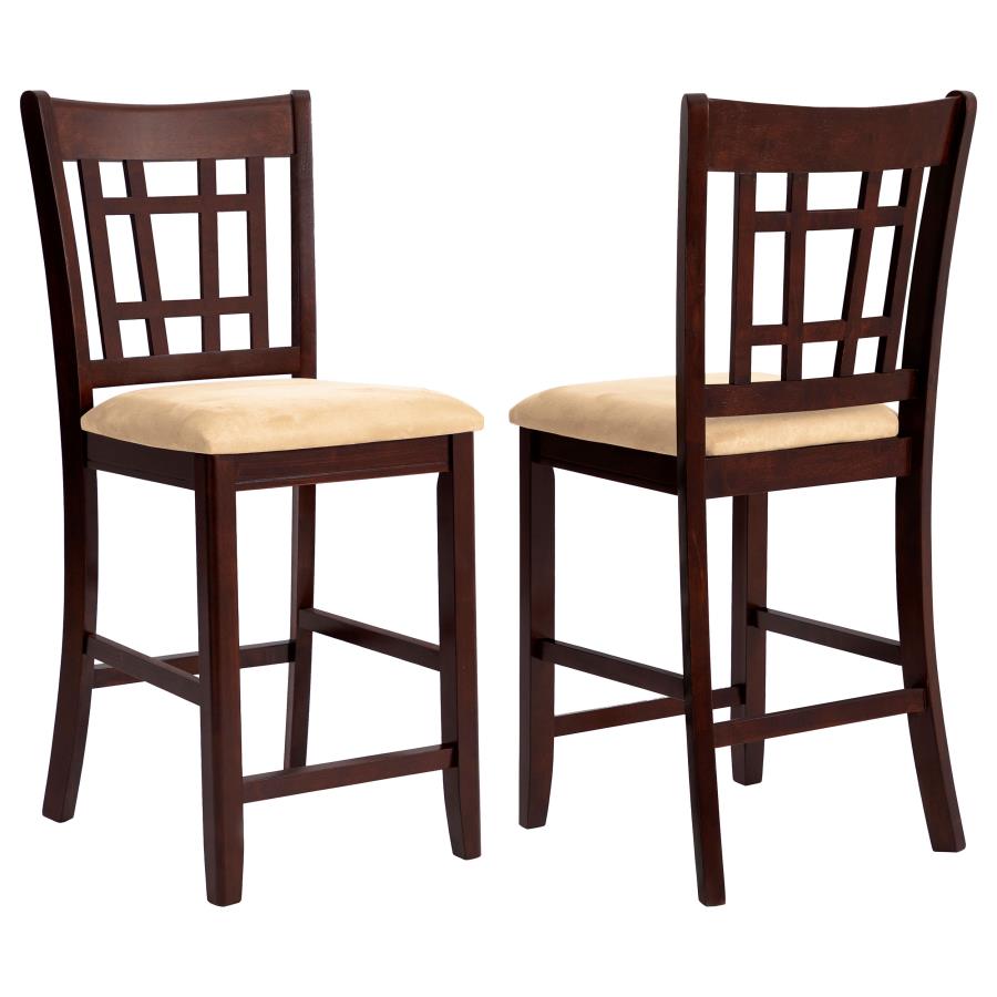Lavon Brown Counter Stool - furniture place usa