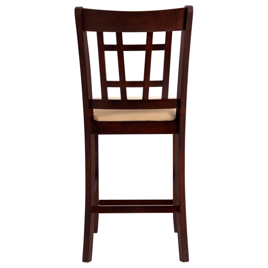 Lavon Brown Counter Stool - furniture place usa