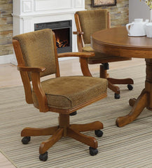 Mitchell Brown Game Chair - furniture place usa