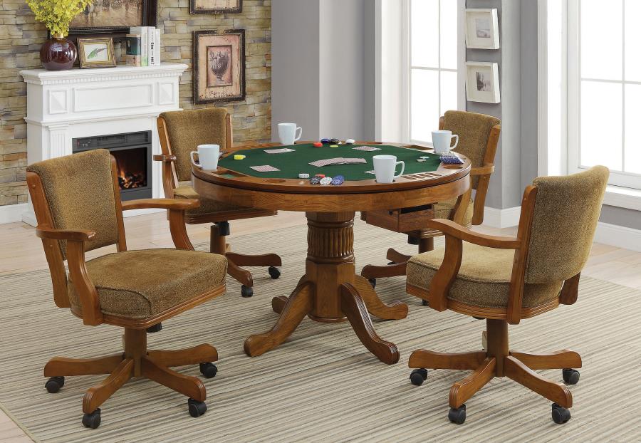 Mitchell Brown Game Chair - furniture place usa