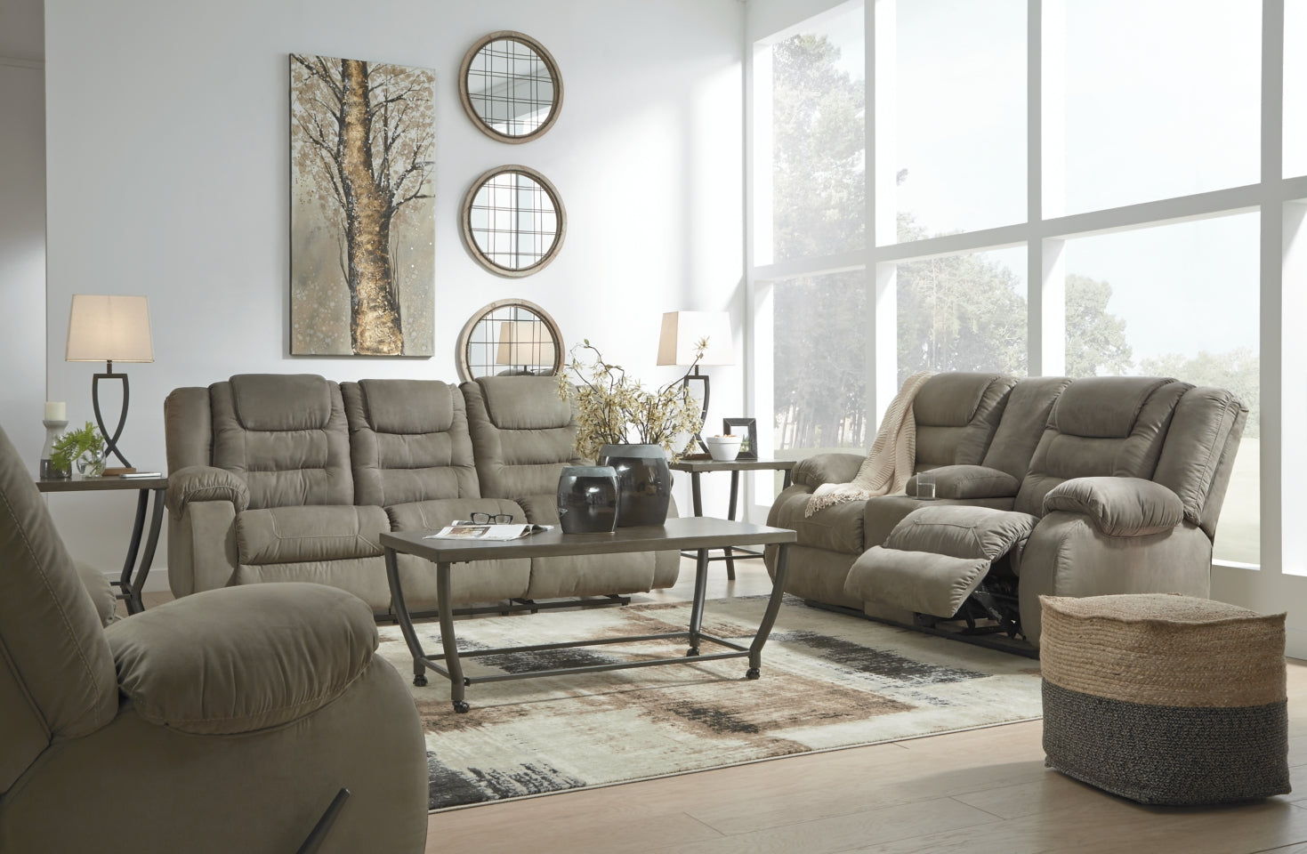 McCade Sofa, Loveseat and Recliner - furniture place usa