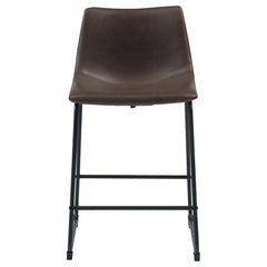 Michelle Brown Counter Stool - furniture place usa