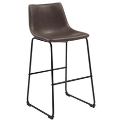 Michelle Brown Bar Stool - furniture place usa