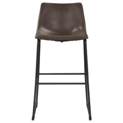 Michelle Brown Bar Stool - furniture place usa