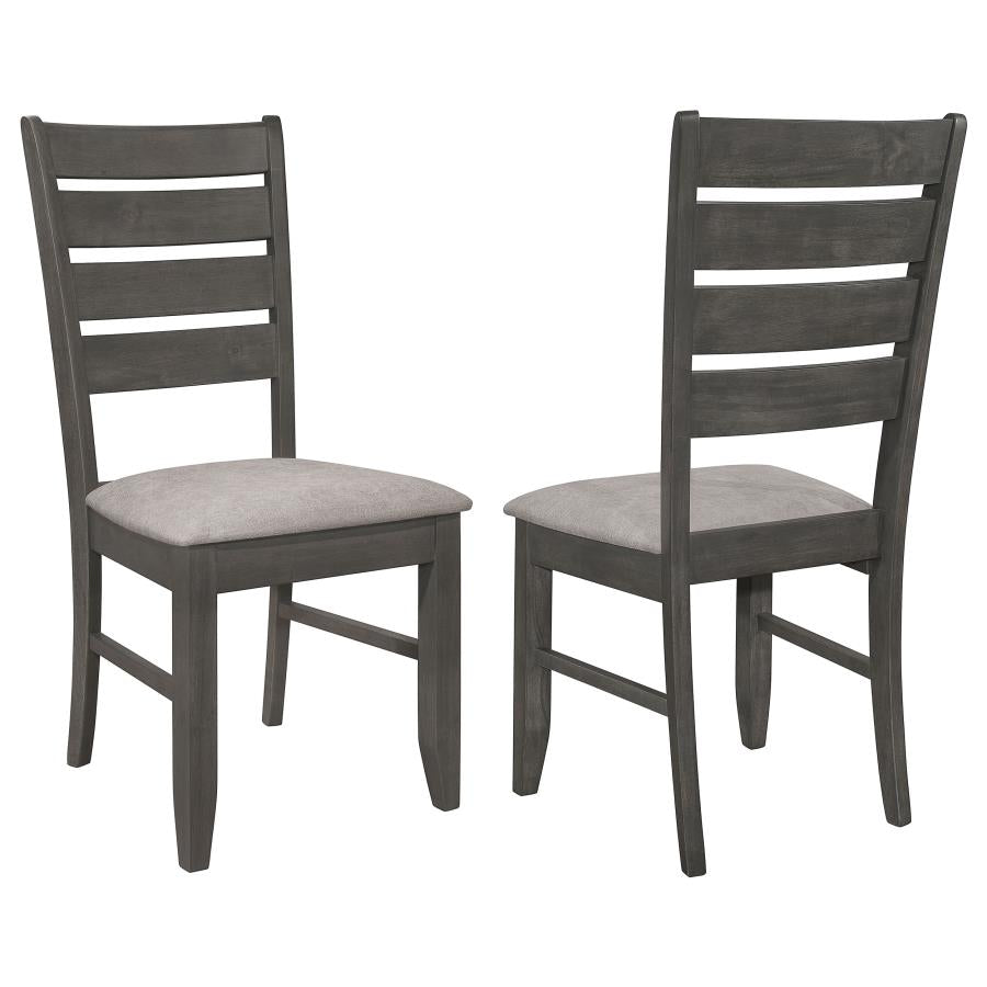 Dalila Grey Side Chair - furniture place usa
