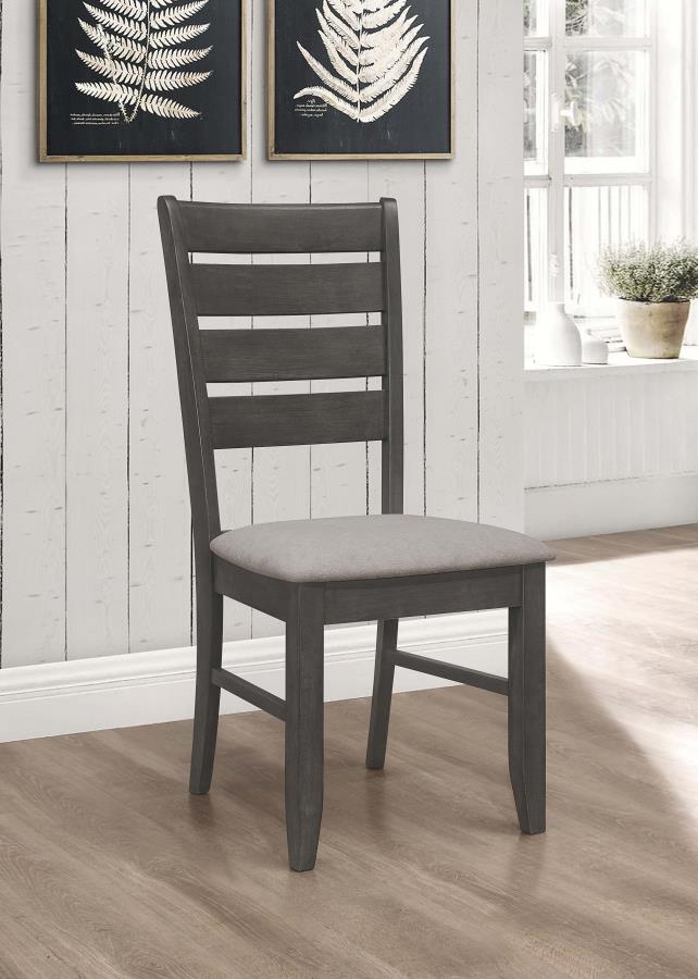 Dalila Grey Side Chair - furniture place usa