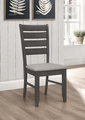 Dalila Grey Side Chair - furniture place usa