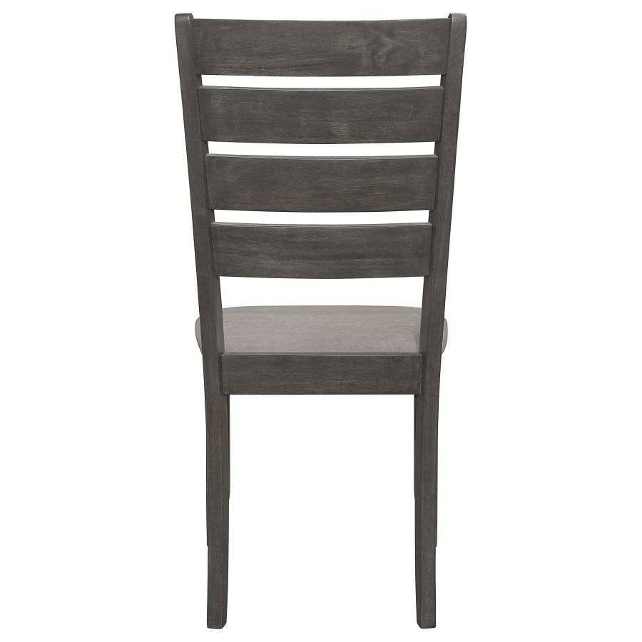 Dalila Grey Side Chair - furniture place usa