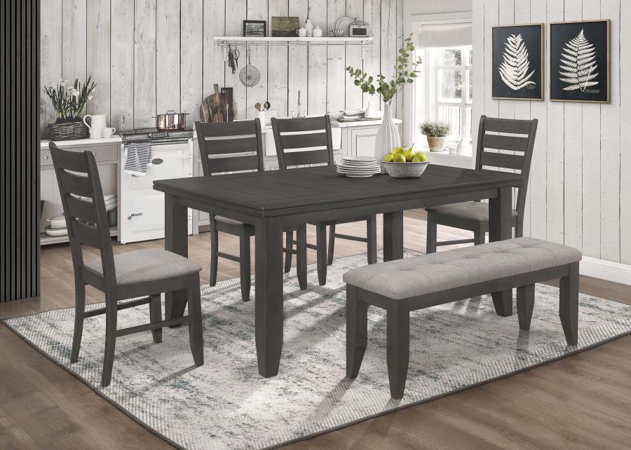 Dalila Grey Side Chair - furniture place usa