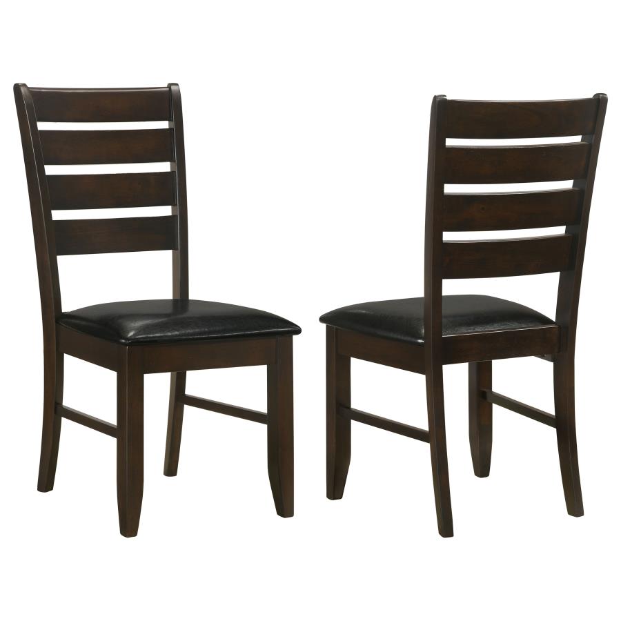 Dalila Brown Side Chair - furniture place usa