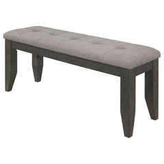 Dalila Grey Bench - furniture place usa