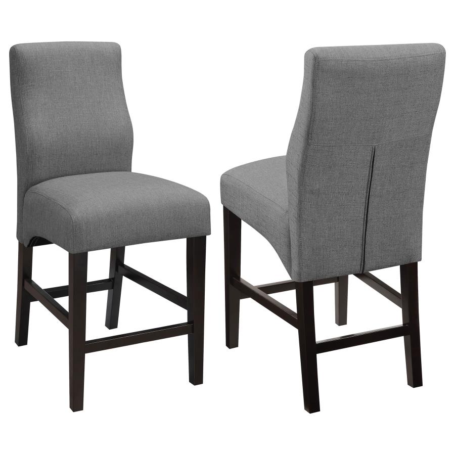 Mulberry Grey Counter Stool - furniture place usa