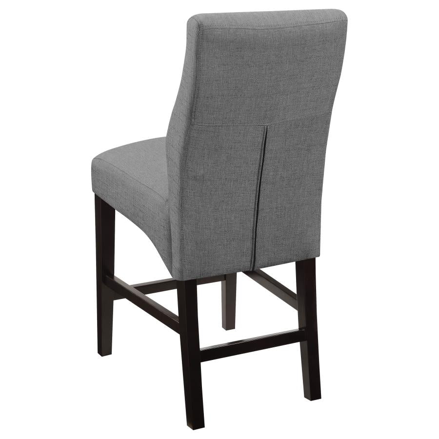 Mulberry Grey Counter Stool - furniture place usa